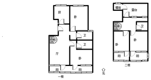 香邑溪谷玫瑰园4室2厅3卫户型图