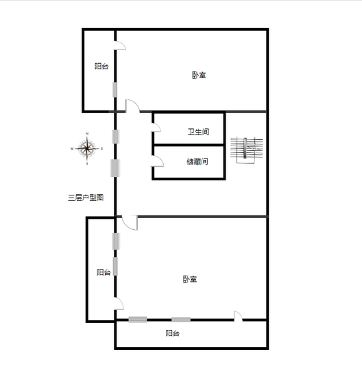 西京都高尔夫别墅5室3厅3卫户型图