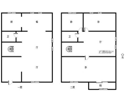 琉璃湖别墅3室6厅3卫户型图