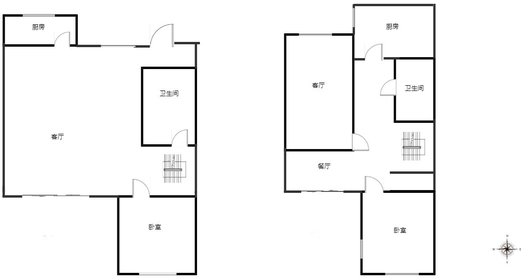 K2狮子城5室3厅3卫户型图