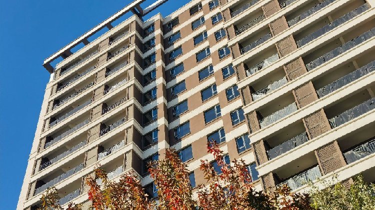 滨江郦城2023年12月楼体细节实拍
