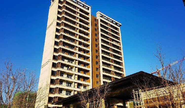 滨江郦城2023年12月楼体实拍