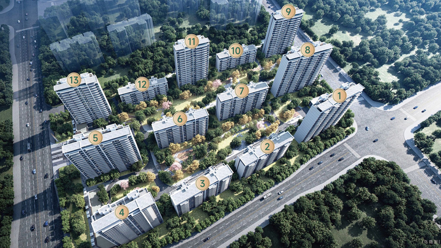 德远云璟楼座效果图