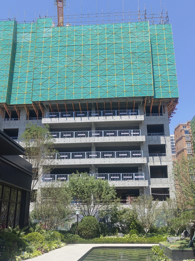 德远云璟施工正面图