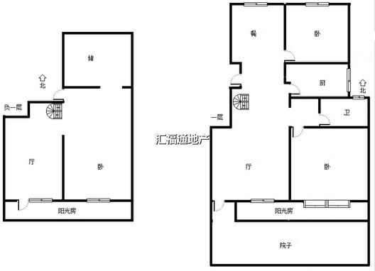 香邑溪谷悦都4室3厅2卫户型图