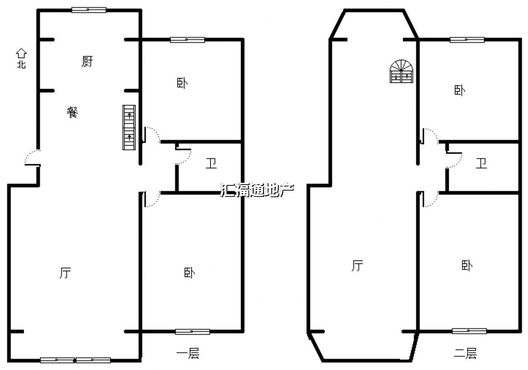 幸福嘉园4室2厅2卫户型图