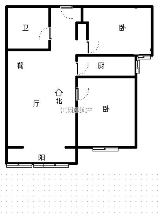 K2狮子城4室2厅2卫户型图
