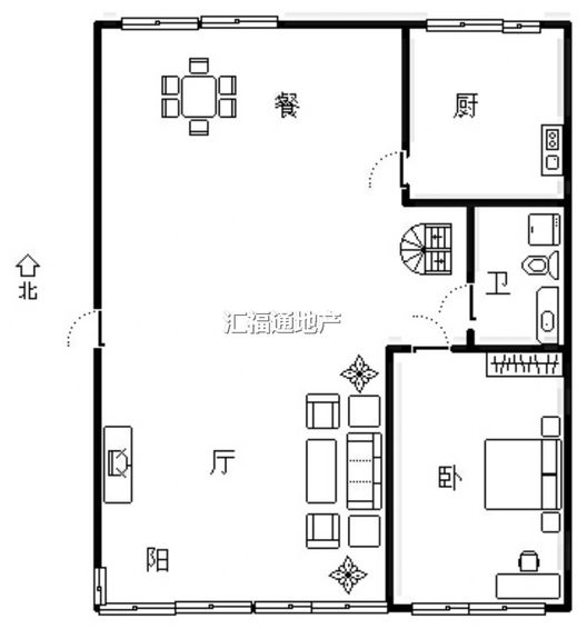怡海嘉园3室2厅2卫户型图