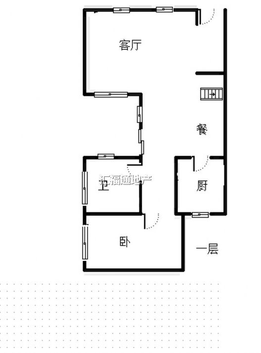 东京都高尔夫别墅4室3厅3卫户型图