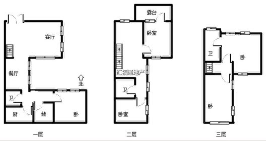西京都高尔夫别墅4室3厅3卫户型图