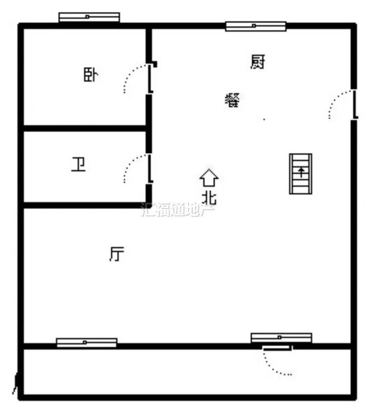 紫晨小区4室2厅2卫户型图