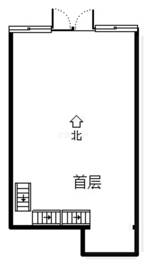 高铁商铺底商0室0厅0卫户型图