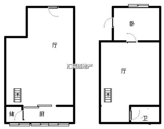 高铁商铺底商0室0厅0卫户型图