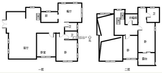 西京都高尔夫别墅5室3厅3卫户型图