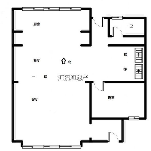 嵘御航城5室3厅3卫户型图