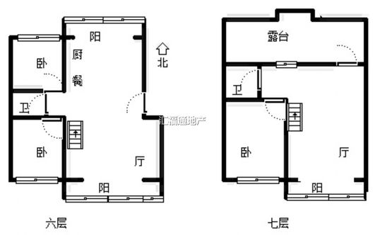 金冠家园3室3厅2卫户型图