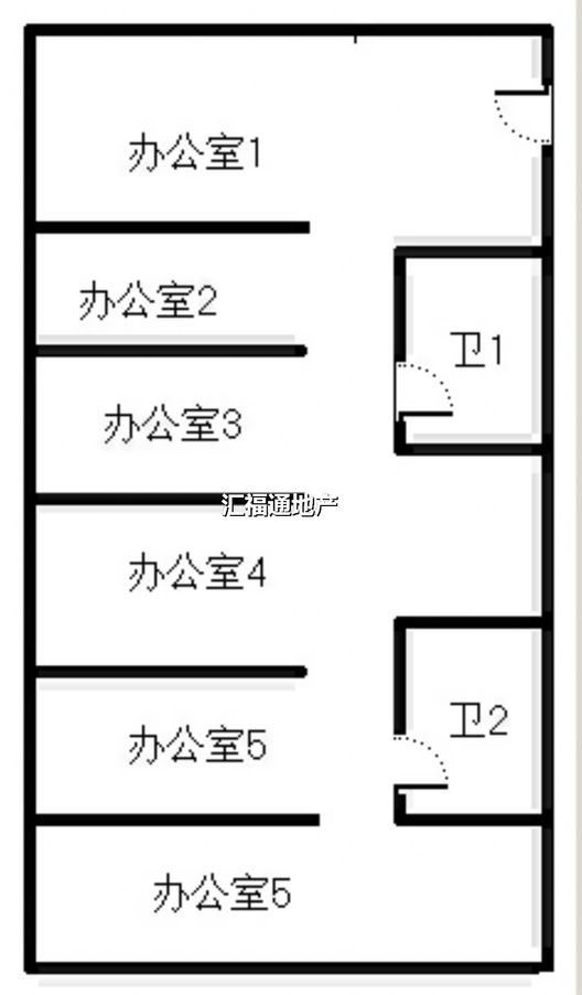 亨通南街商铺底商0室0厅0卫户型图