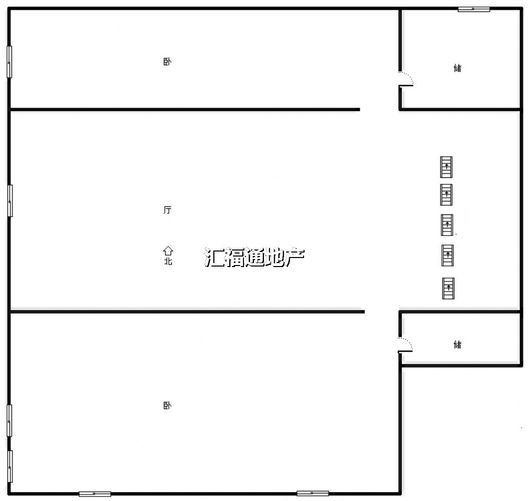 琉璃湖别墅4室3厅3卫户型图