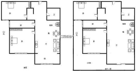 K2狮子城4室4厅2卫户型图