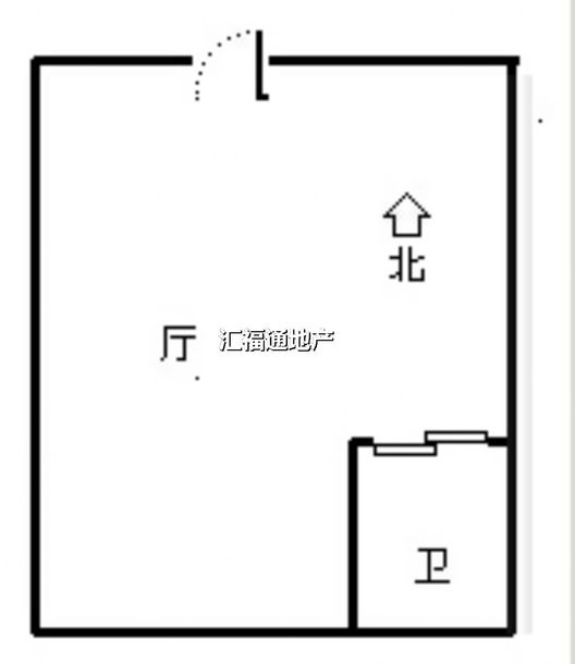 东兴北街商铺底商0室0厅0卫户型图