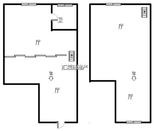 高铁商铺底商0室0厅0卫户型图