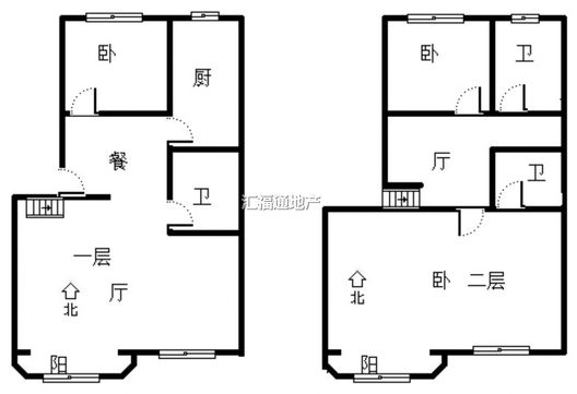 燕赵花园3室3厅3卫户型图