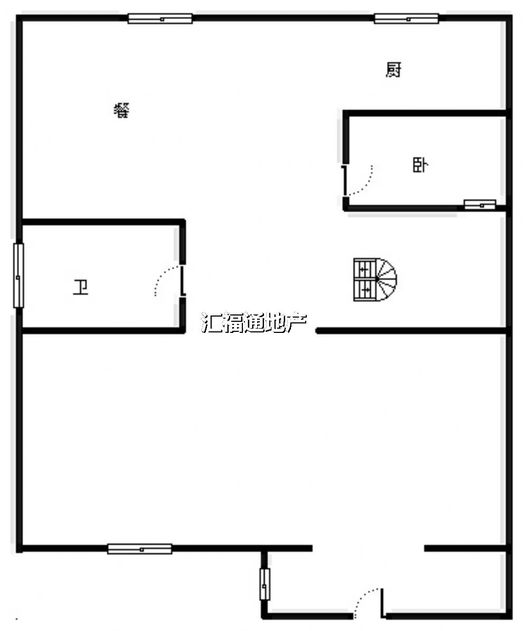 长天小区5室2厅3卫户型图