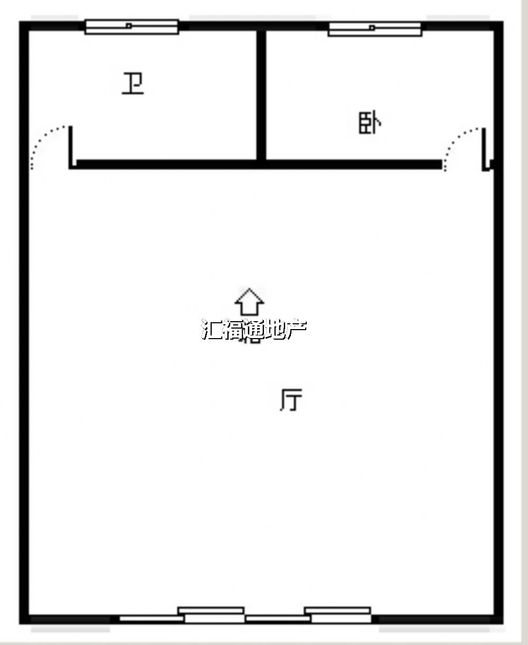冠云中路商铺底商0室0厅0卫户型图
