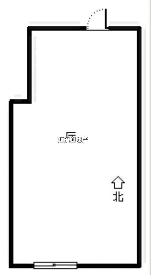 高铁商铺底商0室0厅0卫户型图