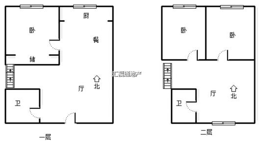 方泽小区3室3厅2卫户型图