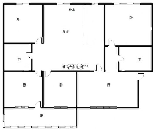 怡海嘉园4室2厅2卫户型图