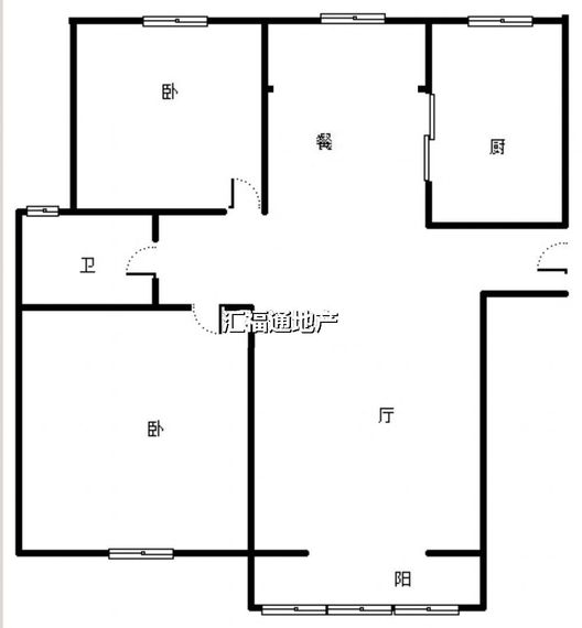 技校家园1室1厅1卫户型图