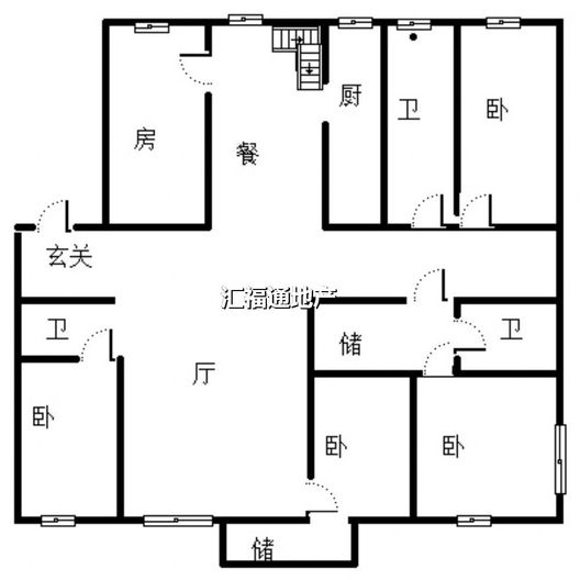 幸福嘉园8室3厅4卫户型图