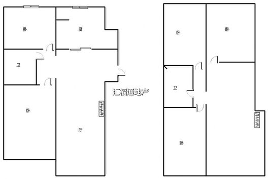 幸福嘉园4室2厅2卫户型图