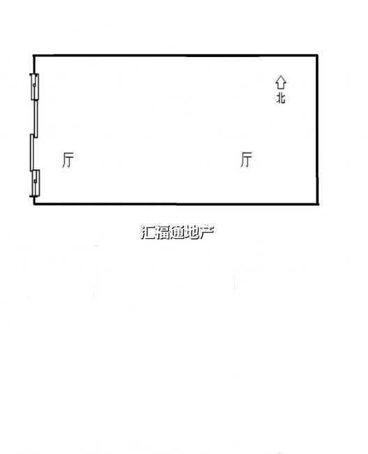 高铁商铺底商0室0厅0卫户型图