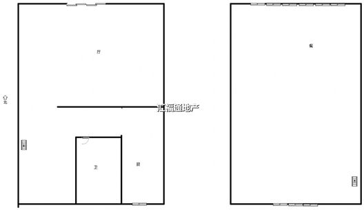 朝阳路商铺底商0室0厅0卫户型图