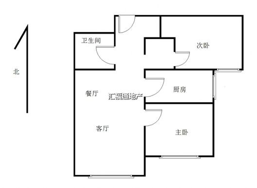 K2狮子城2室2厅1卫户型图
