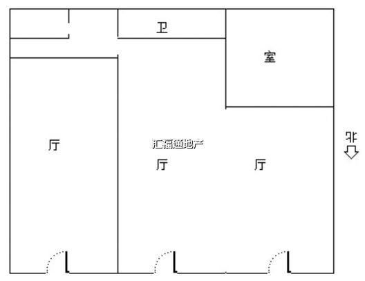 冠云西路商铺底商0室0厅0卫户型图
