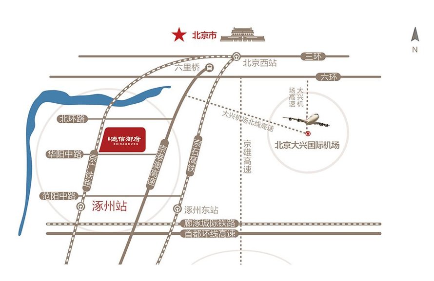 德信御府区位交通图