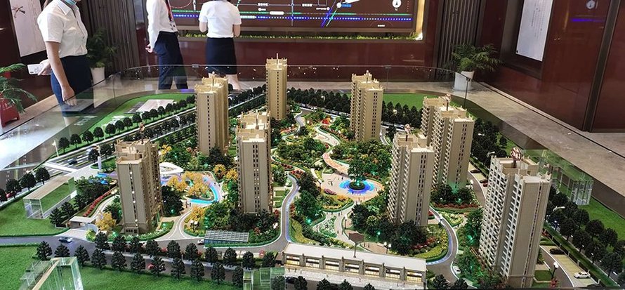 德信御府沙盘图全景