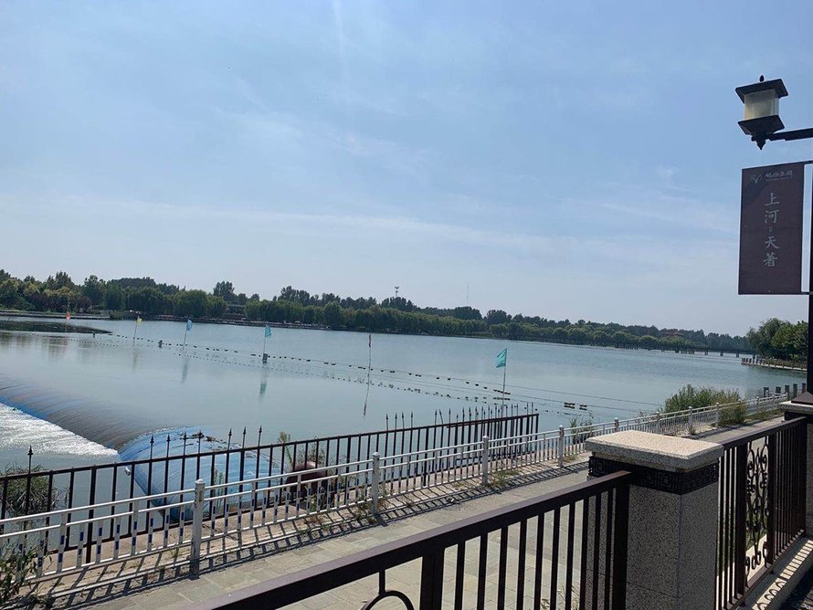 上河天著河景实景图