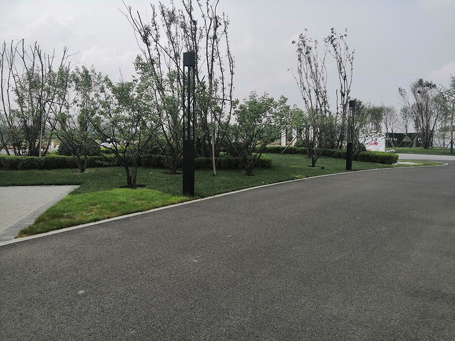 涿州华侨城绿植实景图