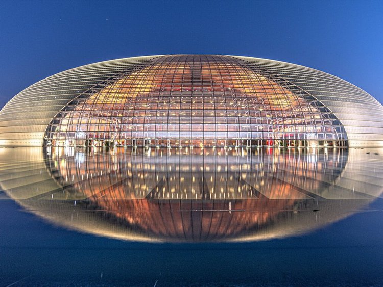 北京城建开发的国家大剧院