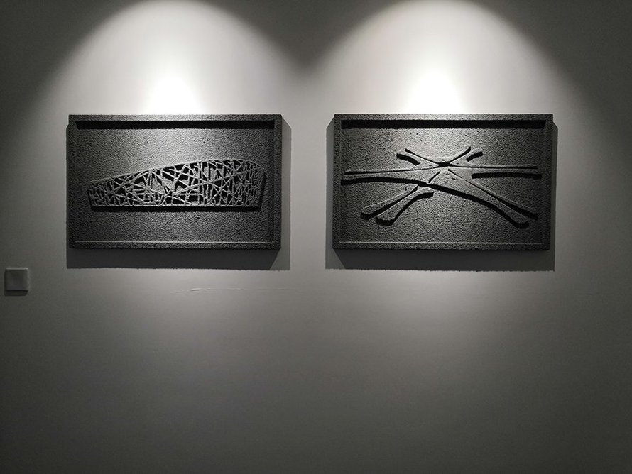 北京城建鸟巢大兴机场宣传画