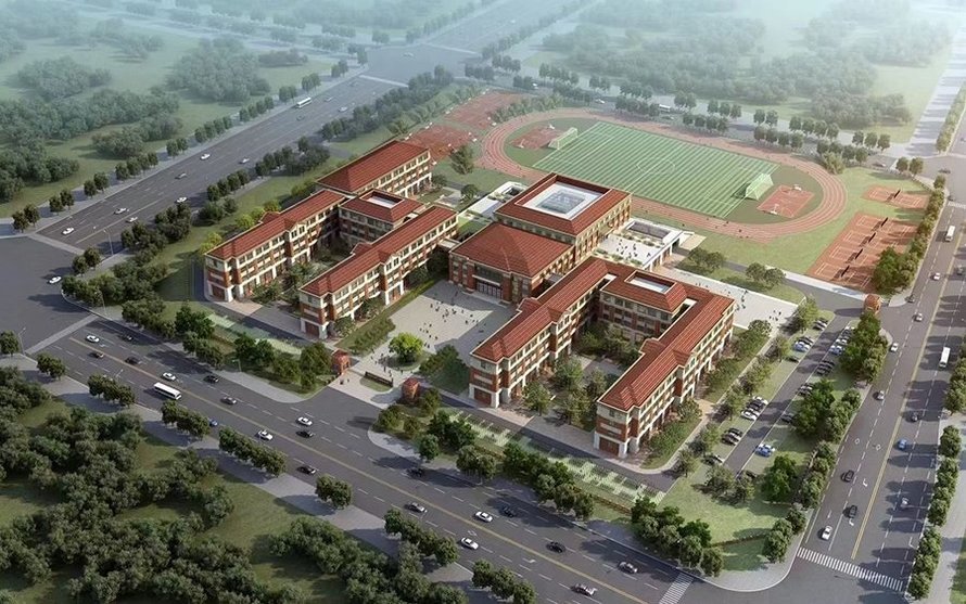 中国铁建樾府国际学校配套图