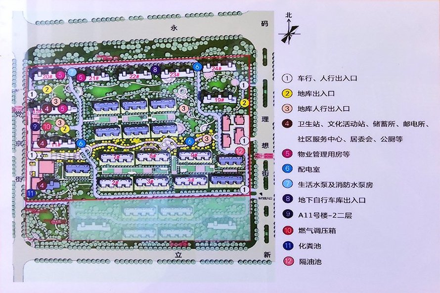 鸿坤理想尔湾地块规划图