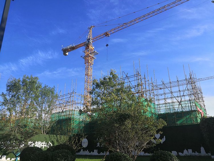 观棠上境施工图（忙碌的塔吊）