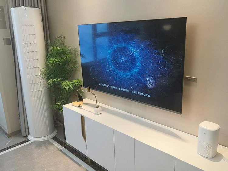 观棠上境B1户型95平米样板间(客厅电视墙)
