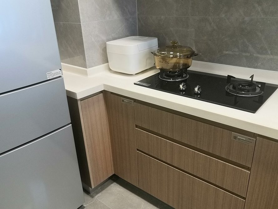 观棠上境B1户型95平米样板间(厨房烹饪区)