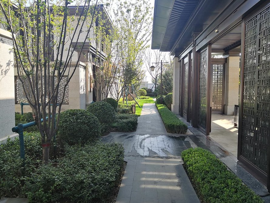 上河天著实景图(道路)